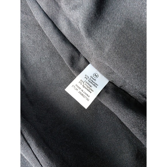 NEW Fashion Nova Blazer Womens Medium Black Double Breasted Ruffled Sleeve Artsy - Picture 12 of 12